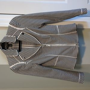 White House Black Market knit striped blazer 2